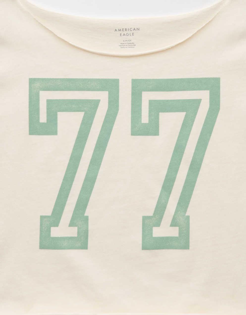 AE Off The Shoulder Graphic T-Shirt