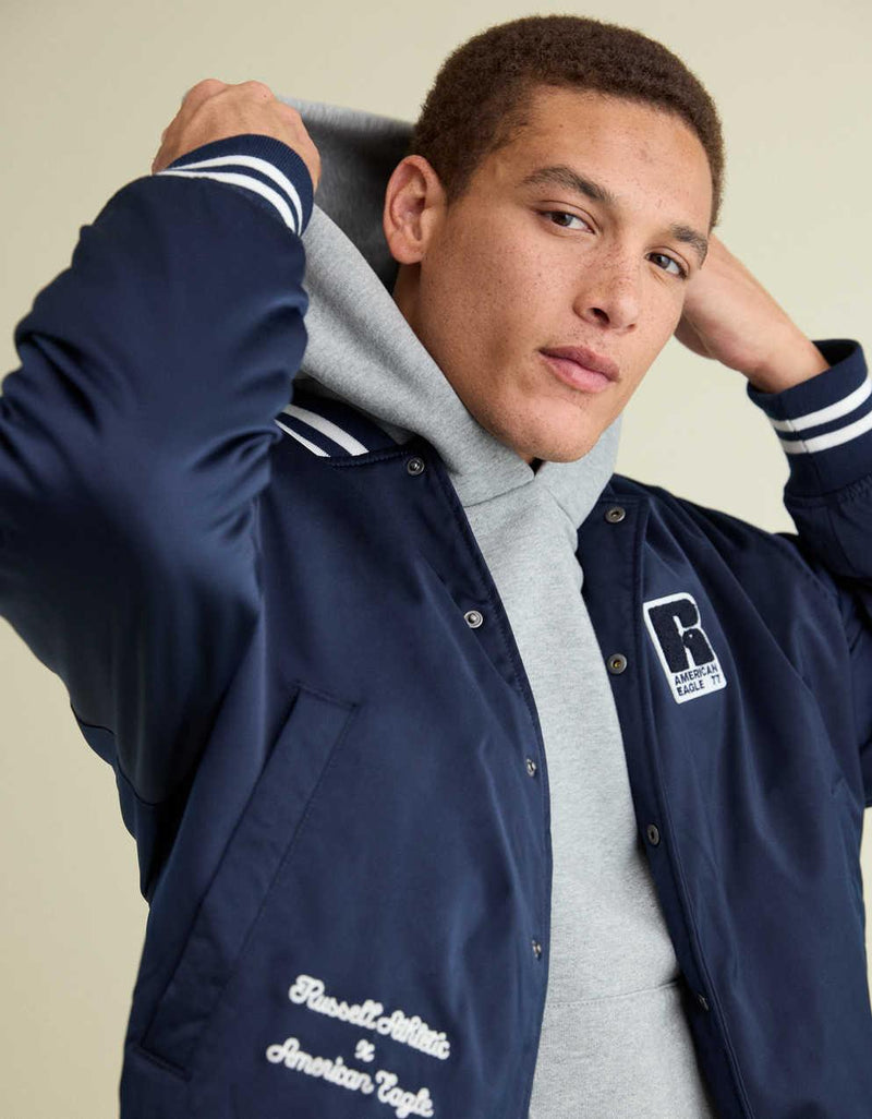AE x Russell Athletic Varsity Jacket