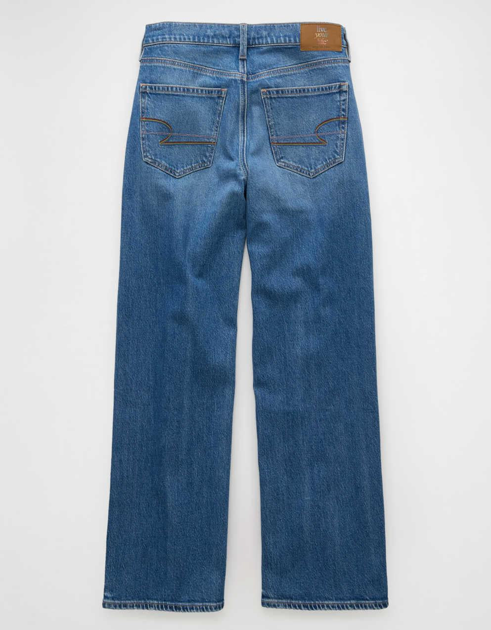 AE Pride Stretch High-Waisted Stovepipe Jean