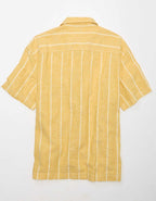 AE Poolside Striped Button-Up Shirt