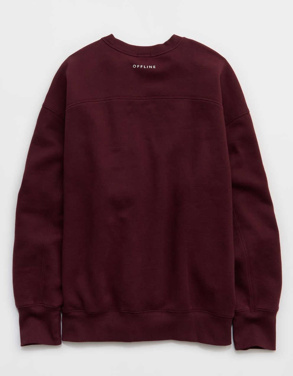 OFFLINE By Aerie Cloud Fleece Oversized Crewneck Sweatshirt