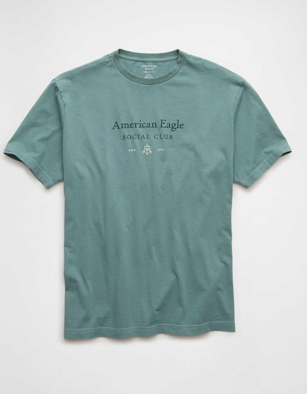 AE Standard Fit Logo Graphic T-Shirt