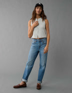 AE Button-Up Tank Top