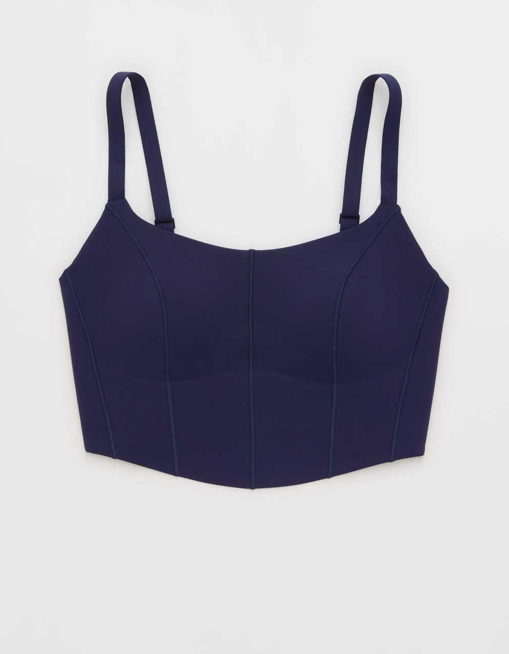 OFFLINE By Aerie Real Me Hold Up! Corset Sports Bra