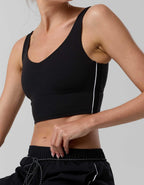 OFFLINE By Aerie Real Me Track Low Key Longline Sports Bra