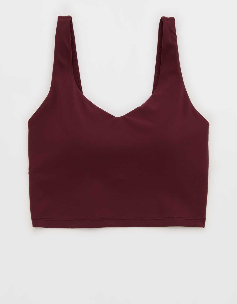 OFFLINE By Aerie Real Me Low Key Longline Sports Bra