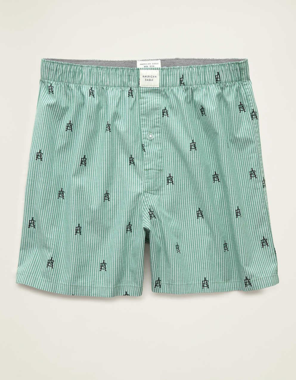 AEO Men's Stretch Cotton Boxer Short