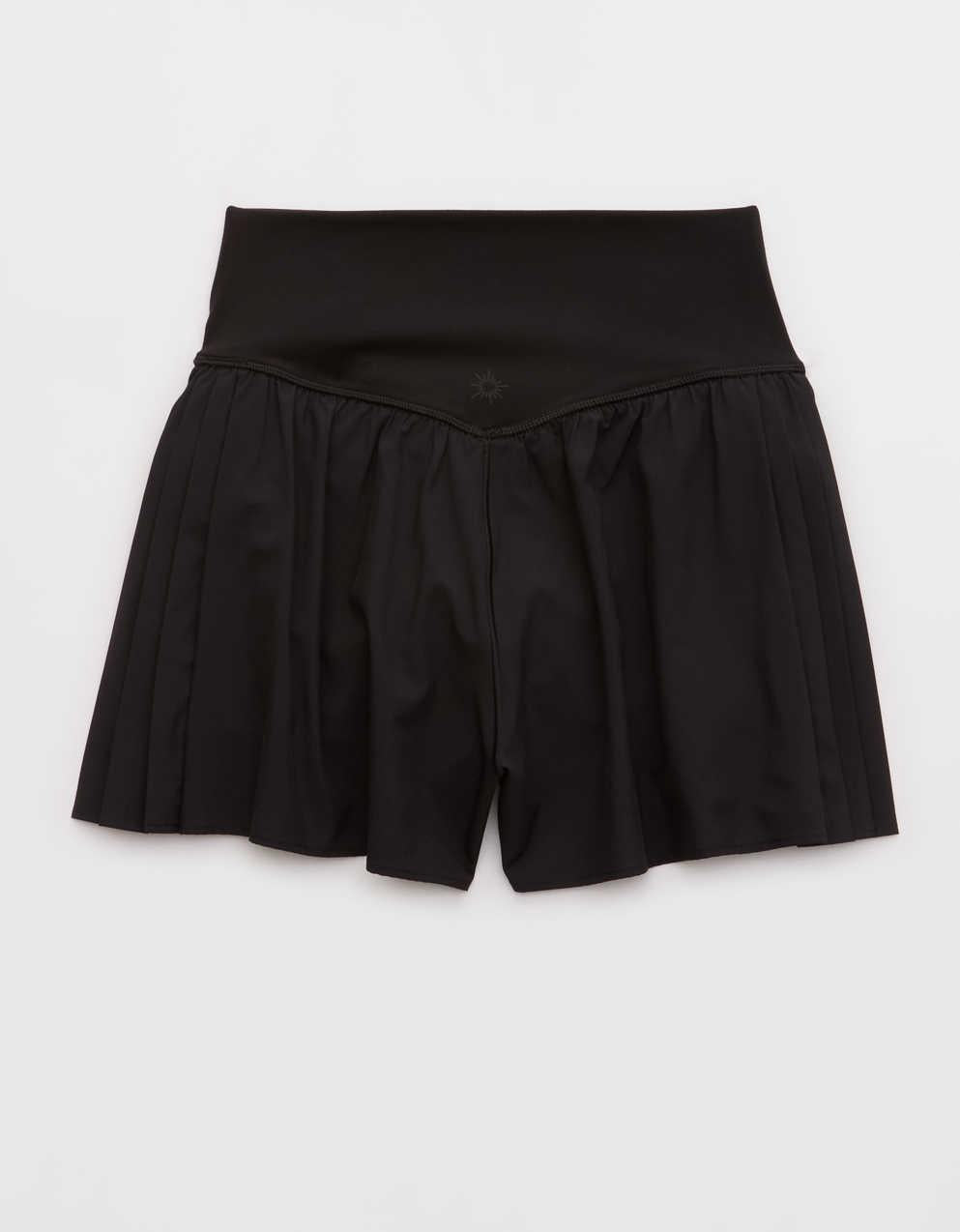 OFFLINE By Aerie Real Me Pleated Flowy Short