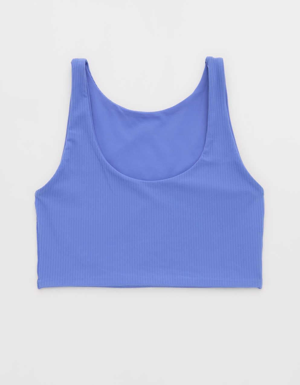 OFFLINE By Aerie Real Me XTRA Rib Switch Up High Neck Sports Bra