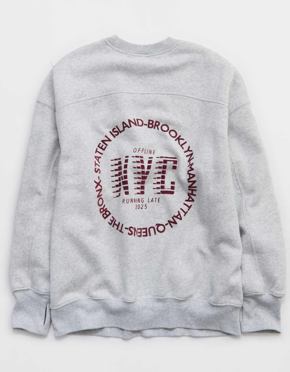 OFFLINE By Aerie Cloud Fleece Oversized Crewneck Sweatshirt