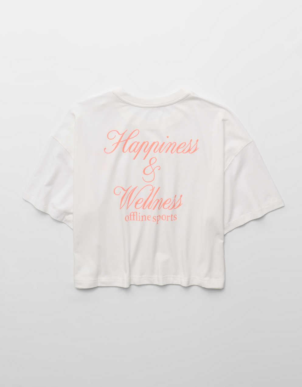 OFFLINE By Aerie Let's Stretch Cropped T-Shirt