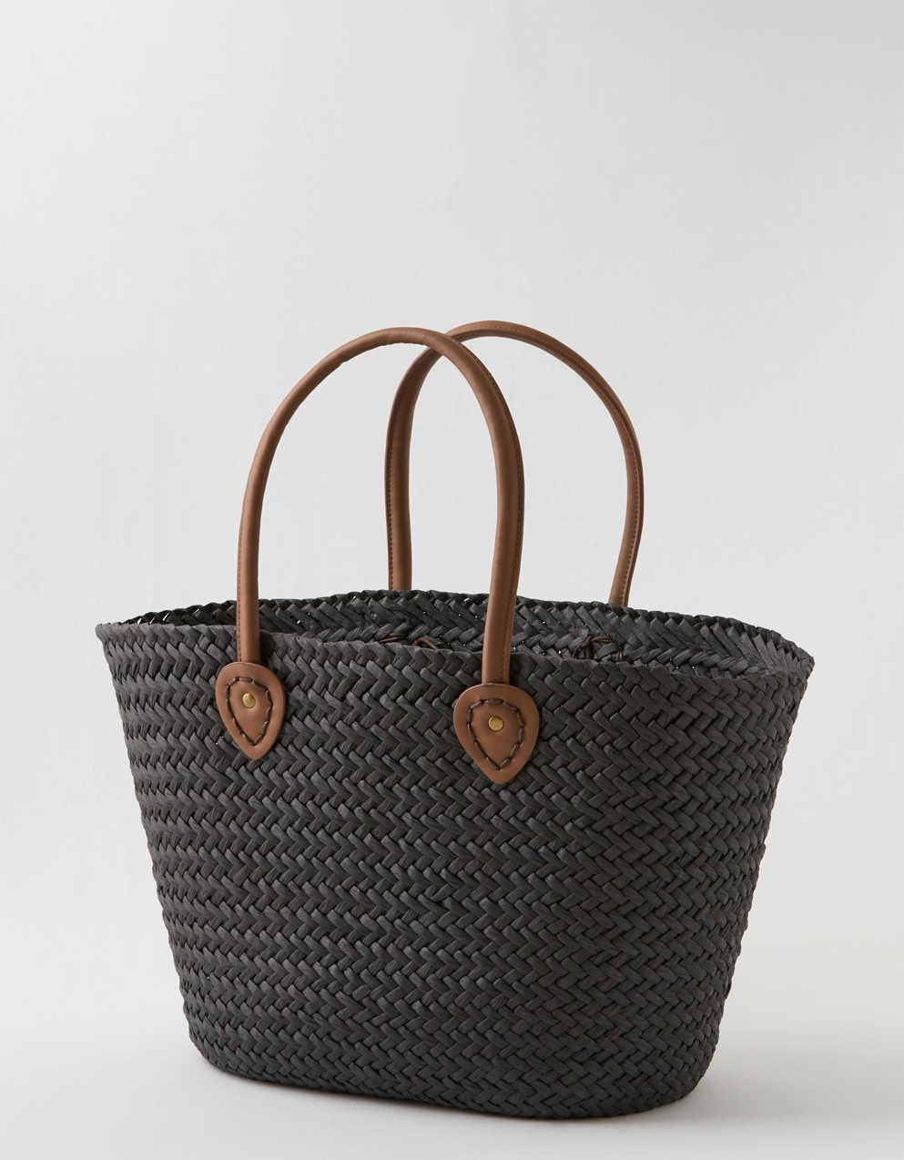 Aerie Oversized Woven Straw Bag