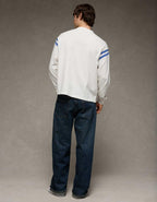AE Boxy Long-Sleeve Football T-Shirt