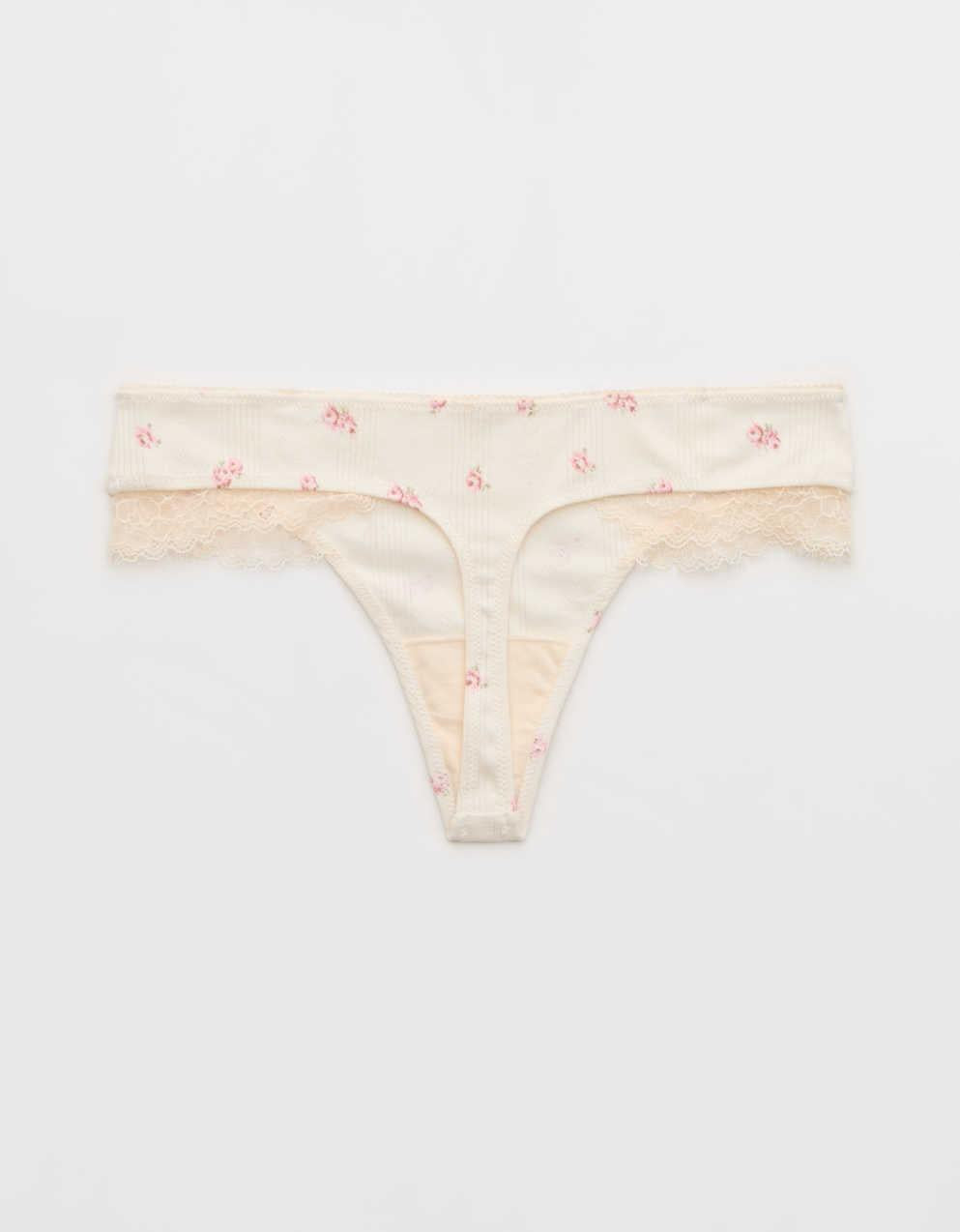 Superchill Pointelle Thong Underwear
