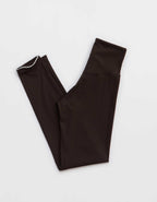 OFFLINE By Aerie Real Me XTRA Ribbed Picot Trim Crossover Legging