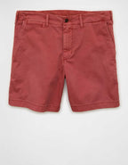 AE 7" Flex Lived-In Khaki Short