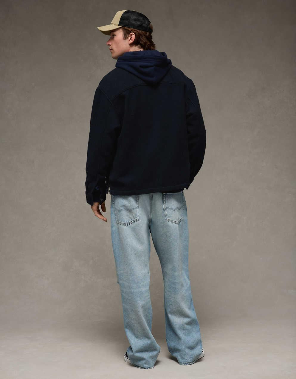 AE Textured Overshirt