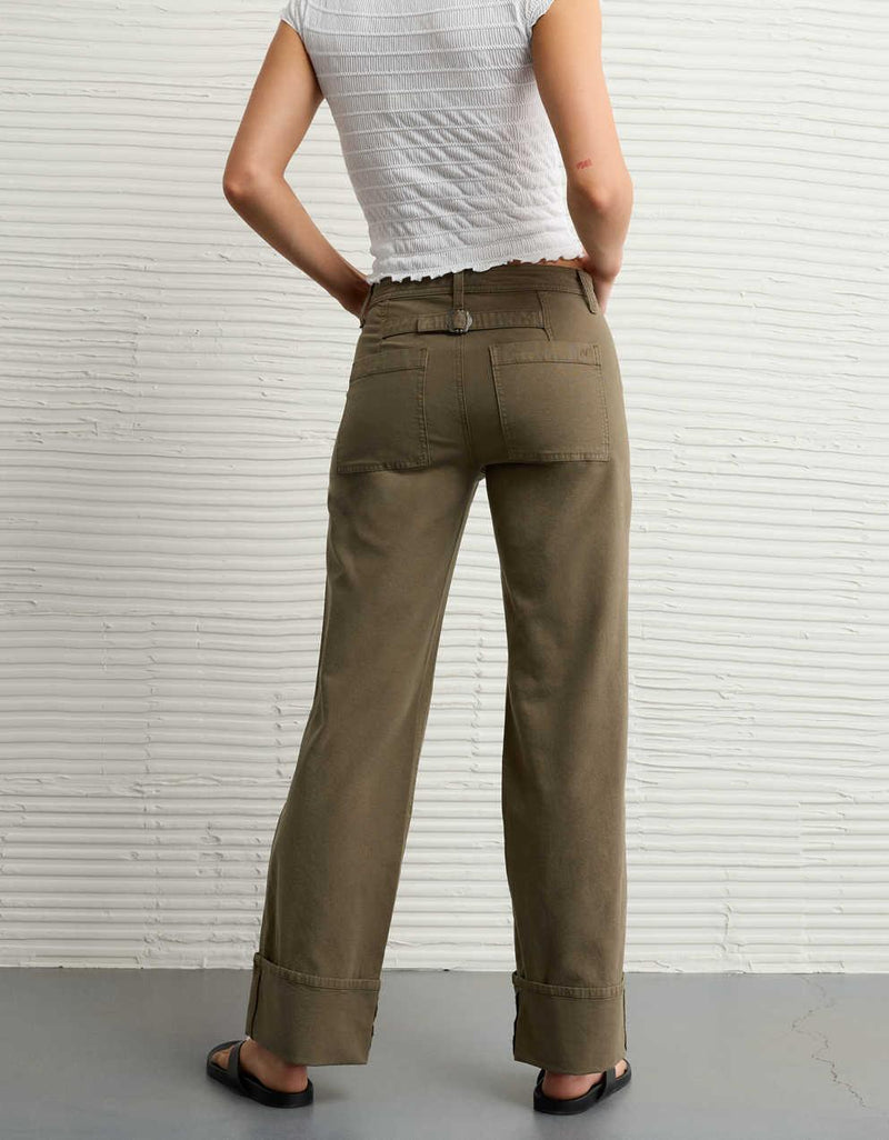 AE Stretch High-Waisted Utility Stovepipe Pant