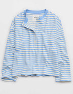 Aerie Alumni Henley Sweatshirt