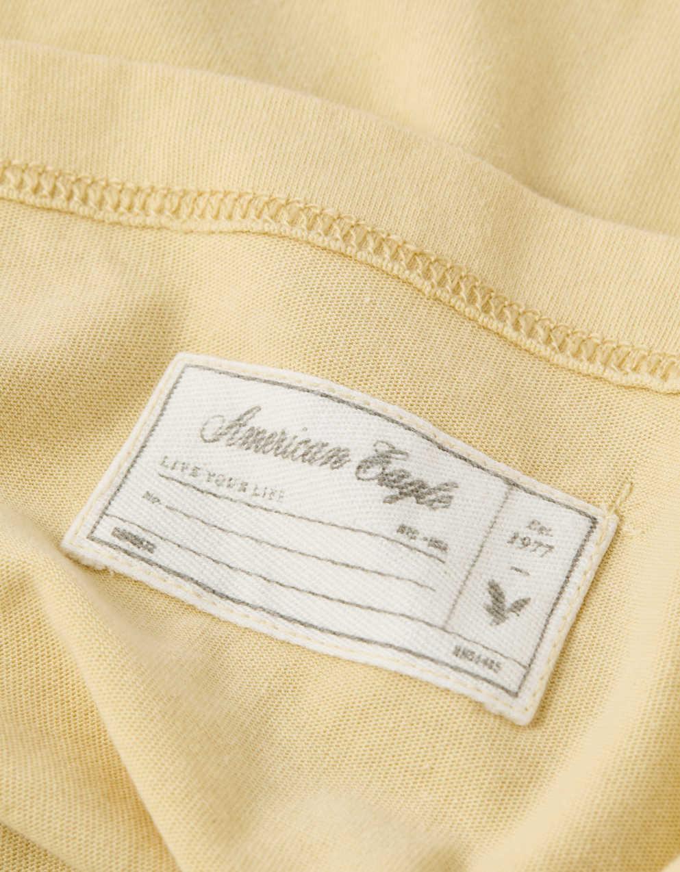 AE Laidback Luxe Heavyweight Oversized Logo Graphic T-Shirt