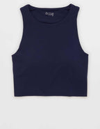 OFFLINE By Aerie Real Me XTRA High Neck Longline Sports Bra