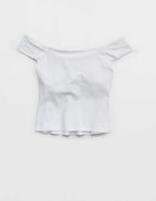 OFFLINE By Aerie Real Me XTRA Off The Shoulder T-Shirt