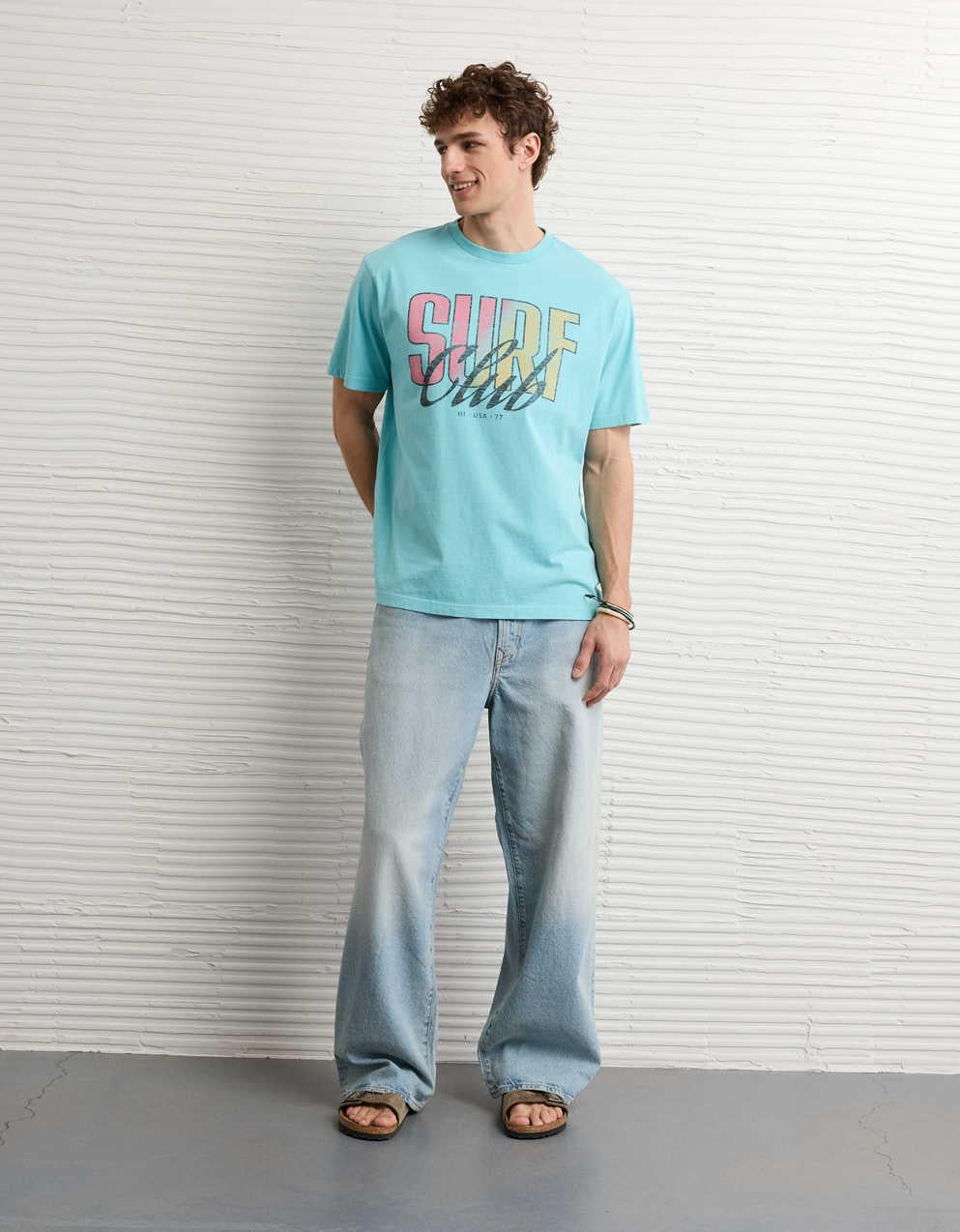 AE Standard Fit Destination Graphic T-Shirt