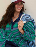 Aerie Cozy Polo Boyfriend T-Shirt