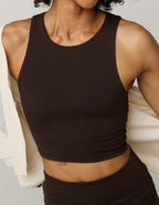 OFFLINE By Aerie Real Me XTRA High Neck Longline Sports Bra