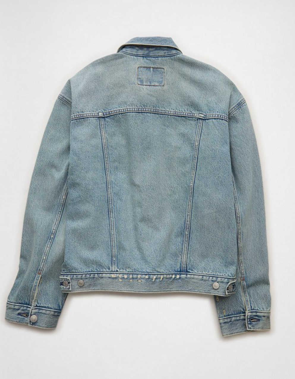 AE Relaxed Fit Denim Utility Jacket
