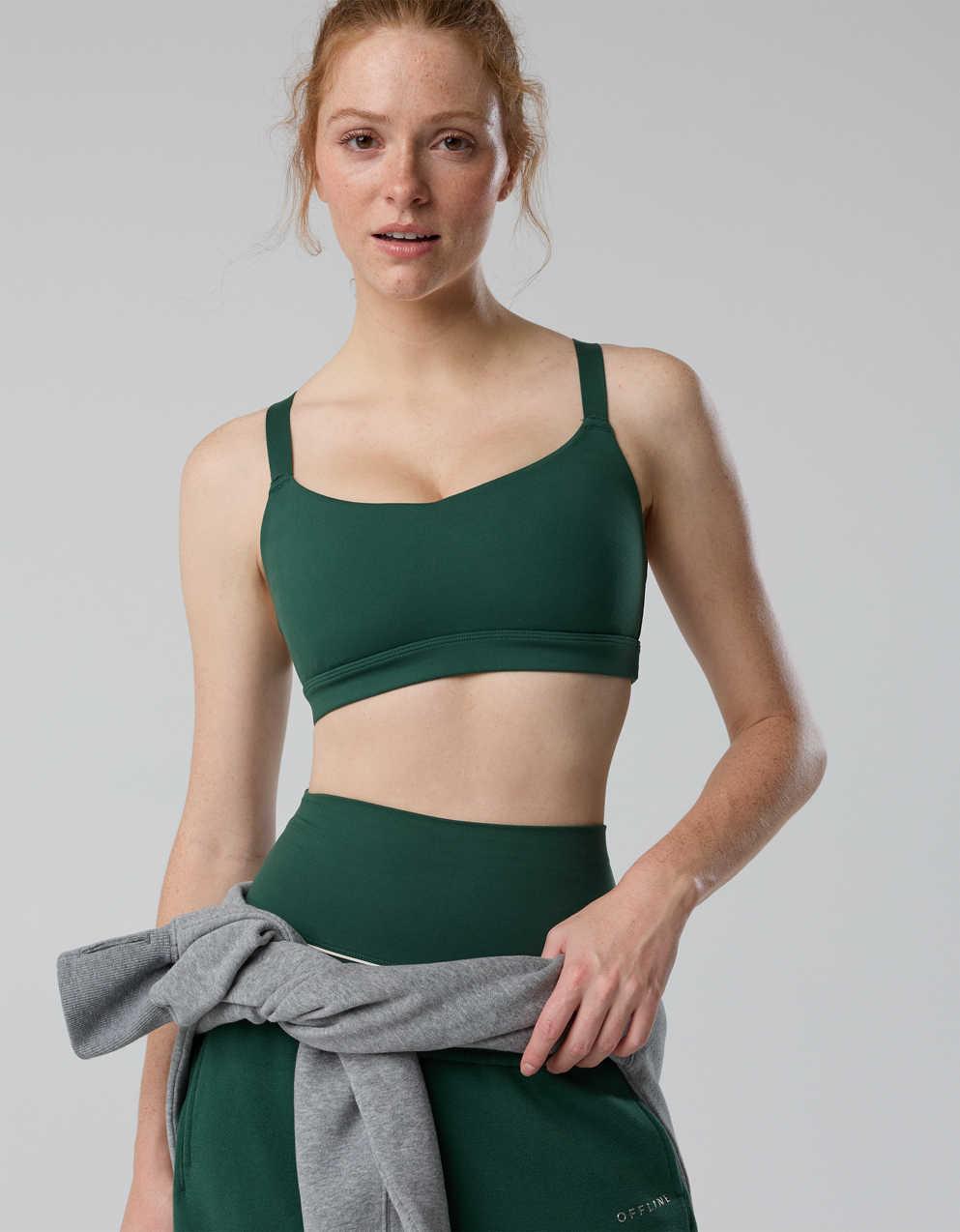 OFFLINE By Aerie The Hugger Sweetheart Sports Bra