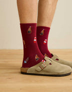 AE Graphic Crew Socks
