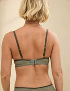 Show Off Vintage Lace Plunge Push Up Bra