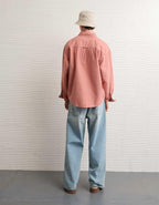 AE Relaxed Oxford Button-Up Shirt