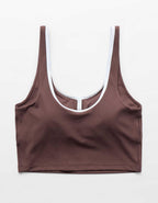 OFFLINE By Aerie Real Me Tipped Low Key Longline Sports Bra