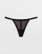 SMOOTHEZ Sheer Stripe Thong Underwear