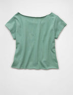 AE Off The Shoulder Graphic T-Shirt