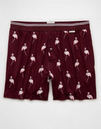 AEO Men's Flamingos Ultra Soft Pocket Boxer Short