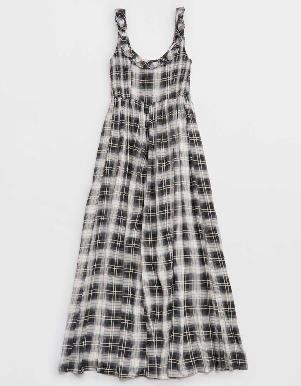 Aerie Happy & Drapey Side Smocked Dress