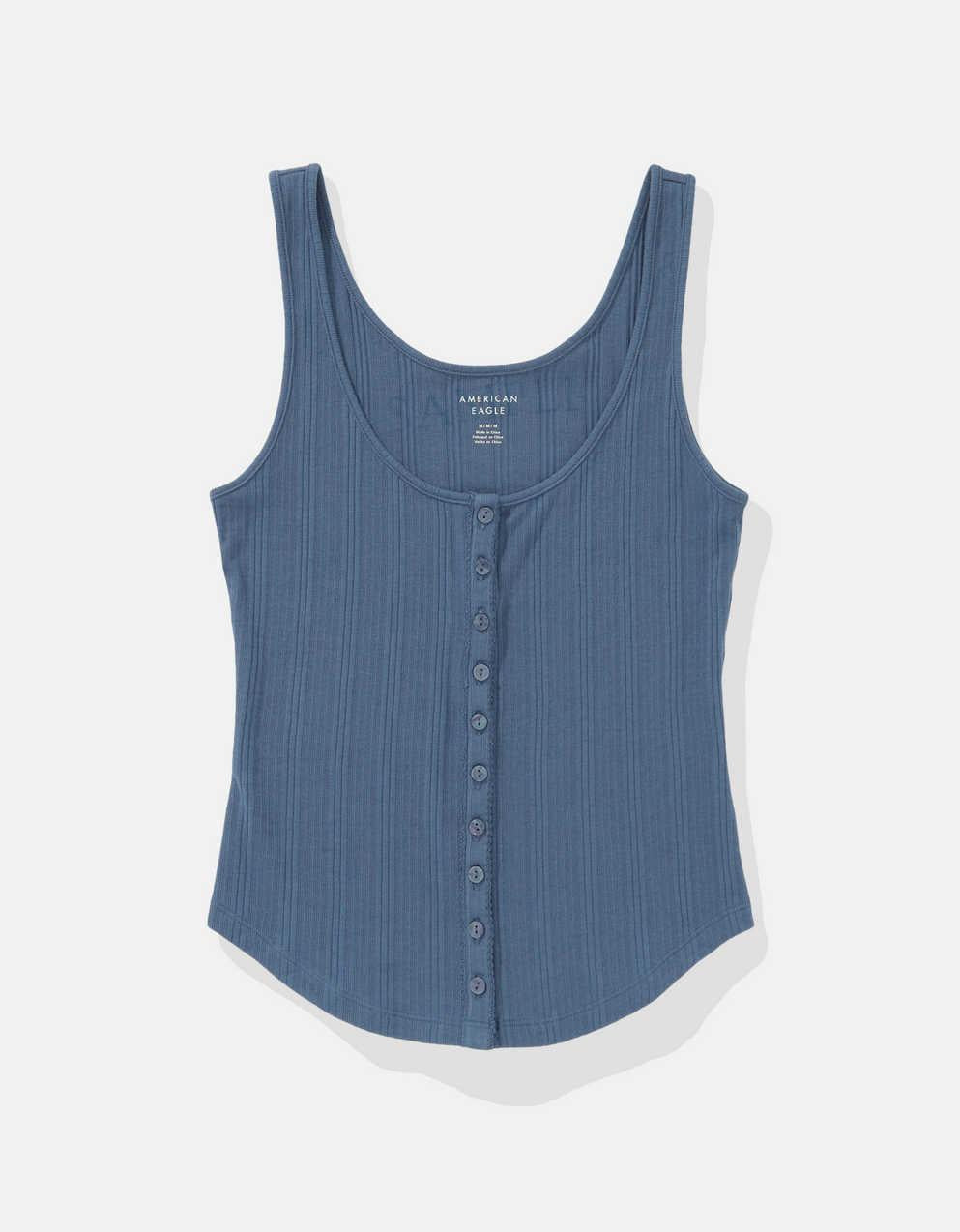 AE Pointelle Tank Top