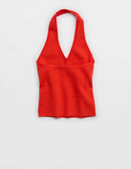 Aerie Sweater Halter Tank Top