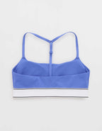 OFFLINE By Aerie The Hugger Logo Elastic Sports Bra