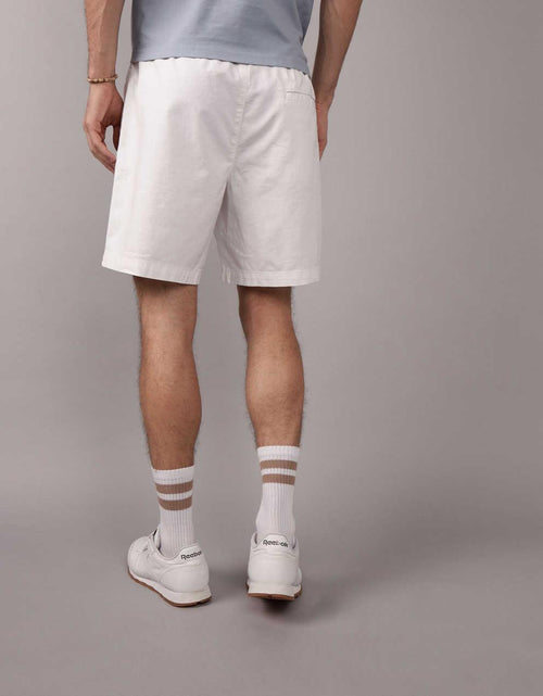 AE 8" Flex Lived-In Linen-Blend Trekker Short