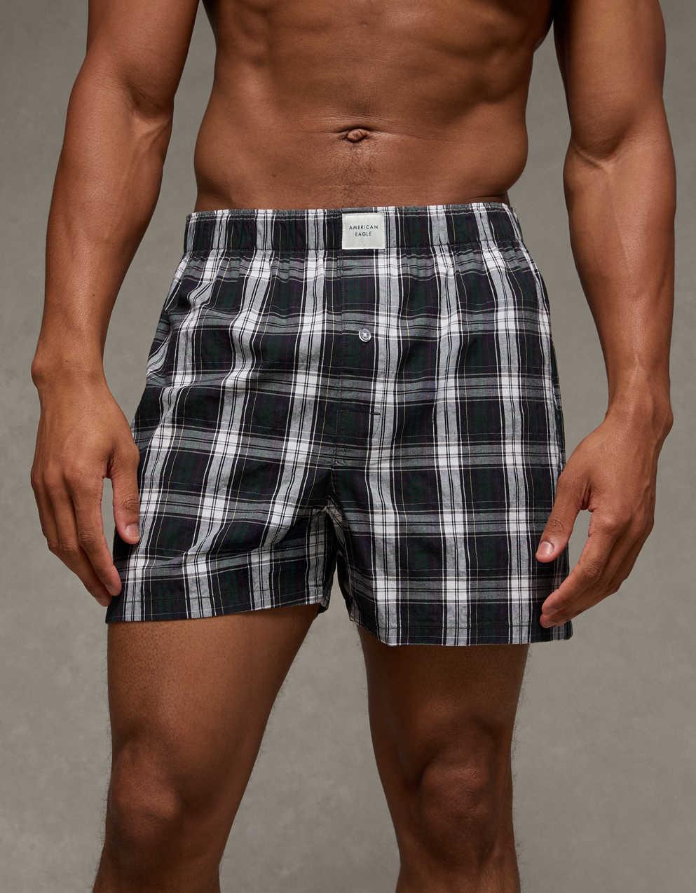 AEO Men's Stretch Cotton Boxer Short