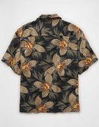 AE Relaxed Fit Camp Collar Button-Up Shirt