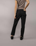AE Stretch Super High-Waisted Ankle Straight Jean