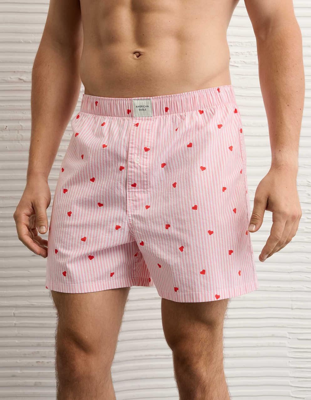 AEO Men's Stretch Cotton Boxer Short