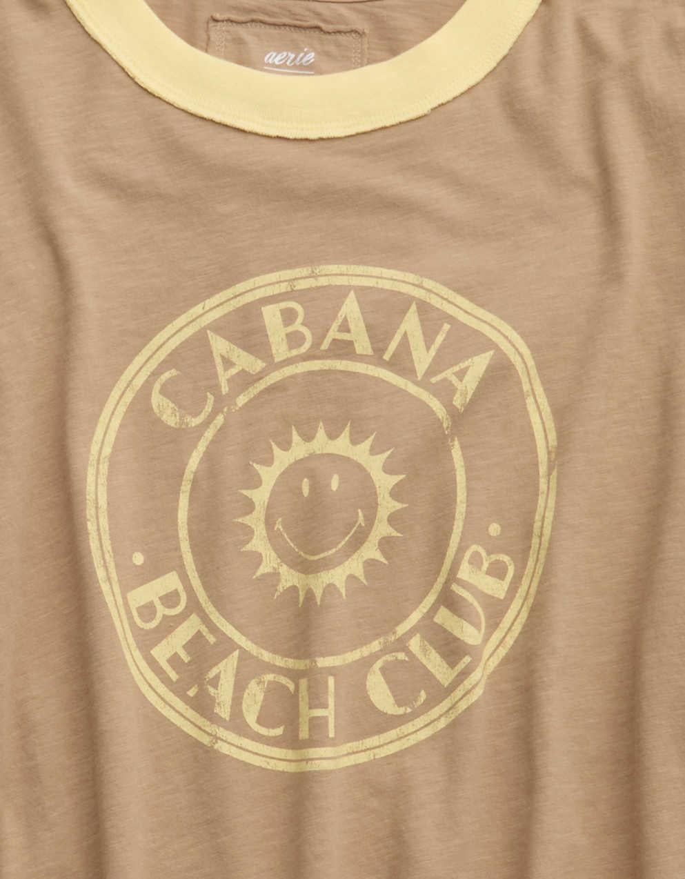 Aerie | Smiley® Oversized Crew Boyfriend T-Shirt