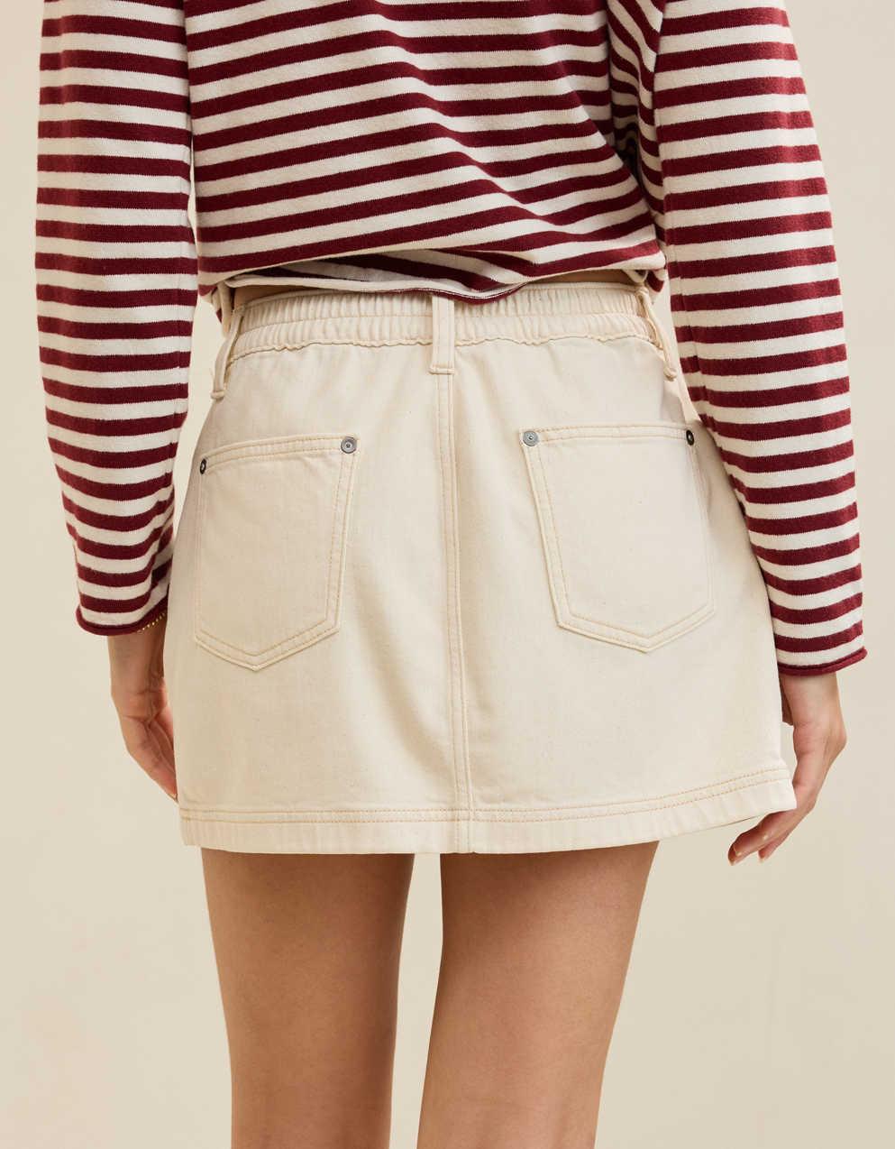 Aerie Daydream Denim Mini Skirt