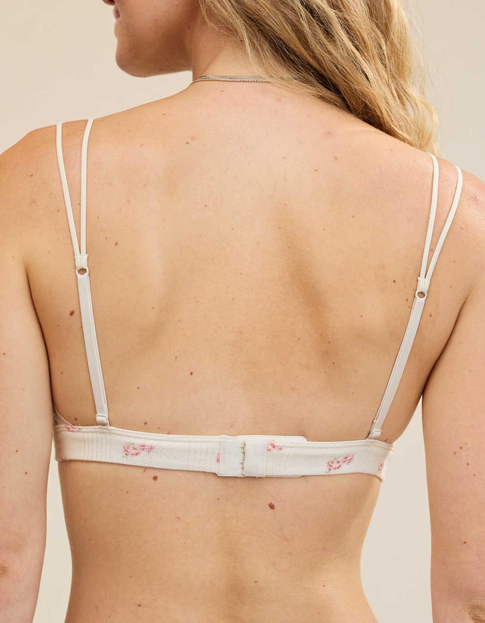 Superchill Pointelle Padded Triangle Bralette